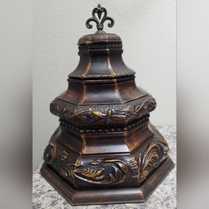 Elegant Brown Decorative Accent Piece